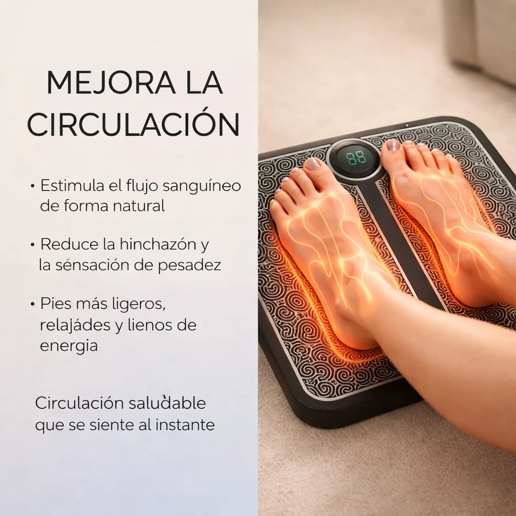 Masajeador de pies y piernas EMS/TENS - USB