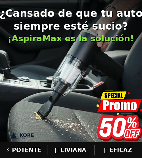 AspiraMAX - Mini Aspiradora inalámbrica